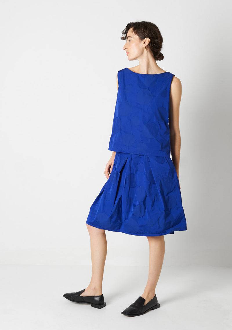 ﻿Katharina Hovman Taft Top heavy Taffetas, DOTS, tint Limitierter Zeitrabatt
