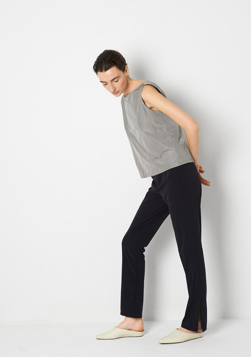 Katharina Hovman Hose Schlitz Pure, black Valentinstagsangebot