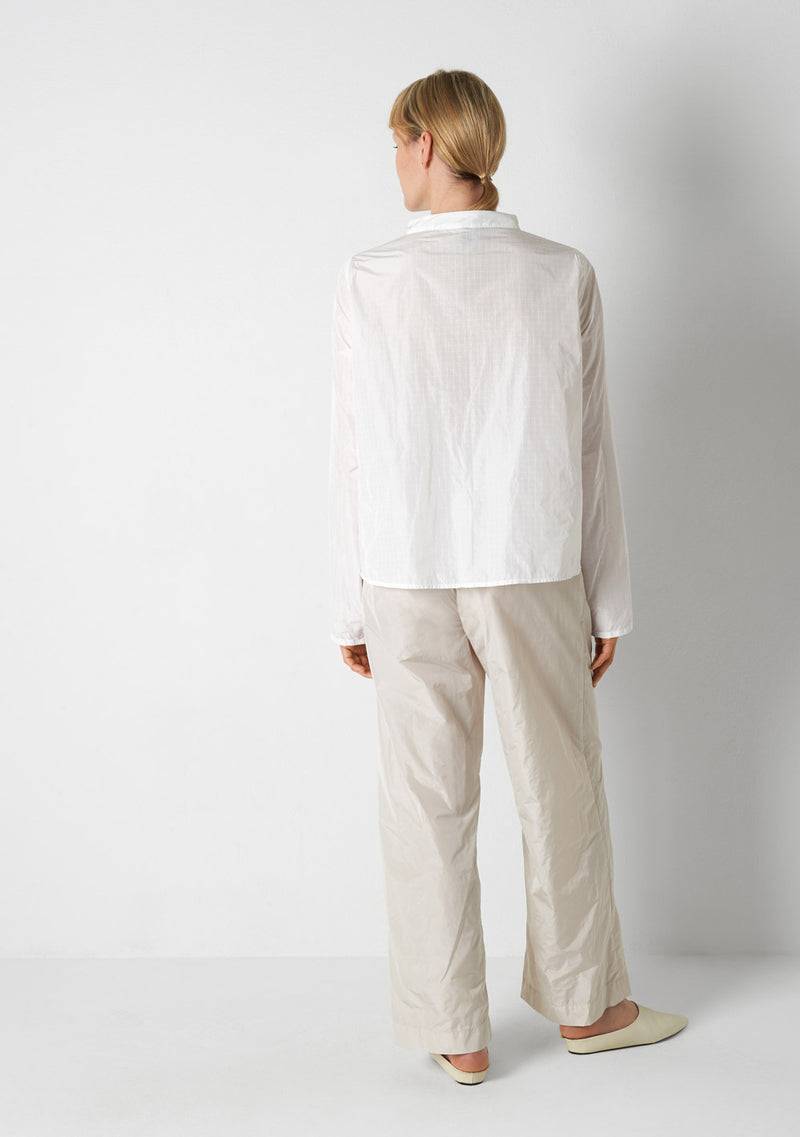 Katharina Hovman Japanbluse RIBSTOP, white Jubiläumsangebot