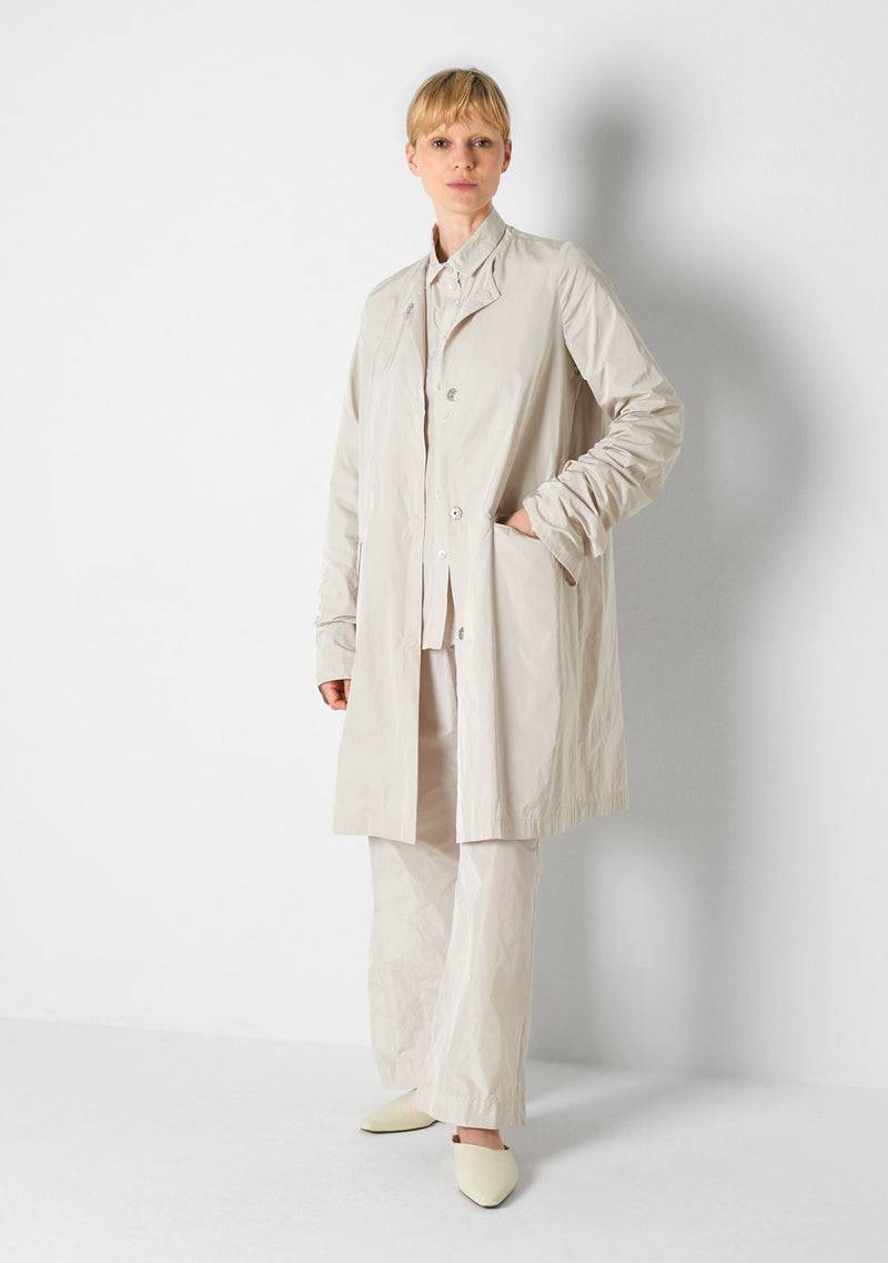 Katharina Hovman Loose Coat heavy Taffeta, marmor Online Outlet