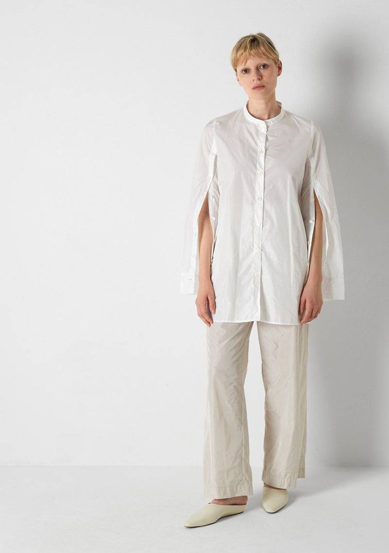 Katharina Hovman Button Blouse white Tägliche Deals