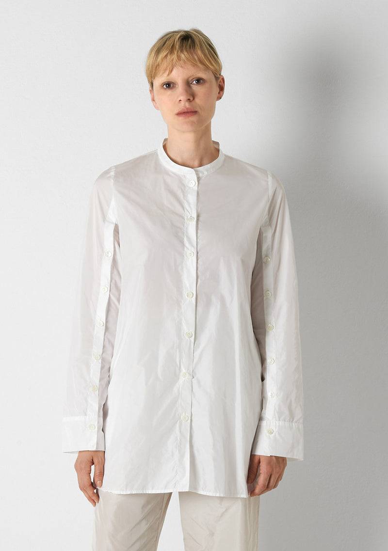 Katharina Hovman Button Blouse white Tägliche Deals
