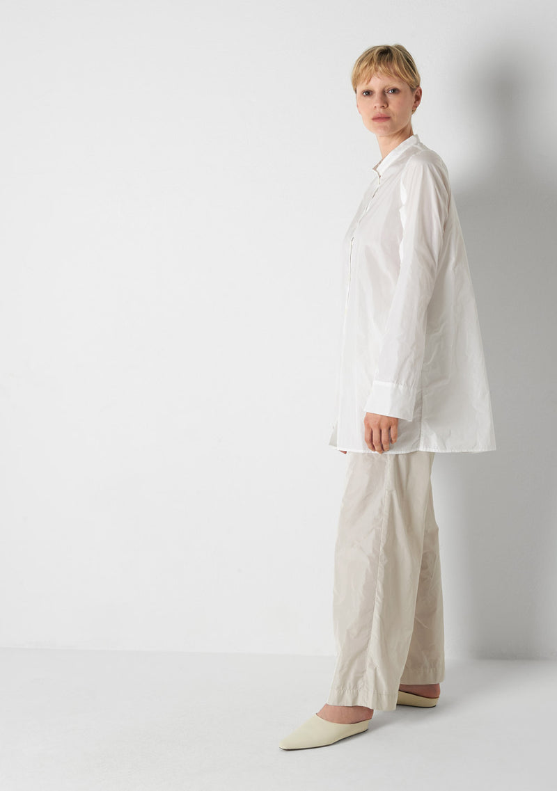 Katharina Hovman Button Blouse white Tägliche Deals