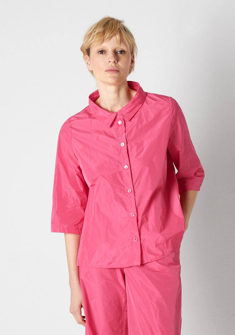Katharina Hovman Sommerbluse kurz flamingo Sonderangebote