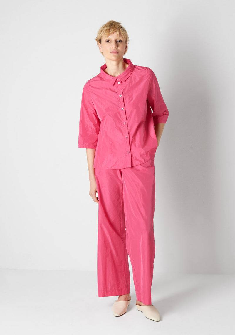 Katharina Hovman Sommerbluse kurz flamingo Sonderangebote
