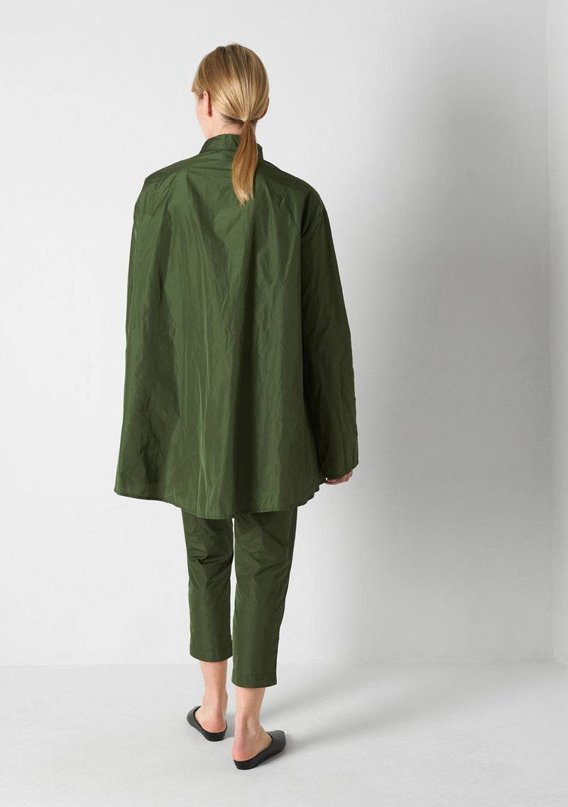Katharina Hovman Bluse weit green tea Sonderangebot der Fabrik