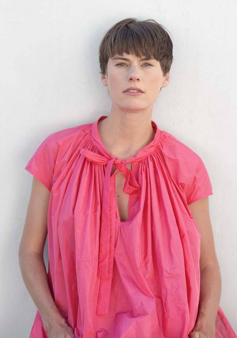 Katharina Hovman Pleats Dress flamingo Riesige Rabatte