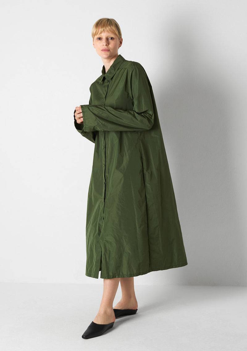 Katharina Hovman Big Dress long green tea Im Verkauf