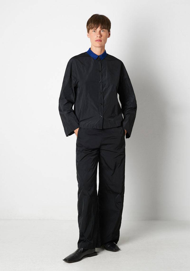 Katharina Hovman Kimonobluse black/royal Muttertagsangebot
