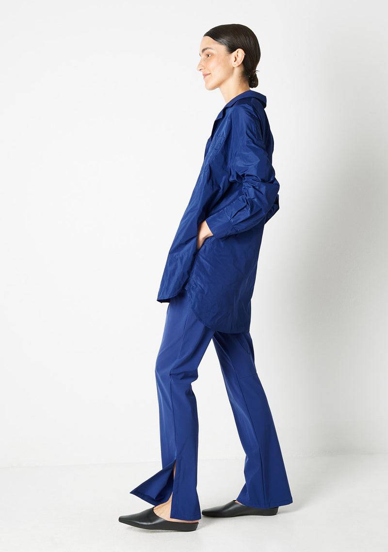 Katharina Hovman Hose Schlitz Pure, royalblue Vatertagsangebot