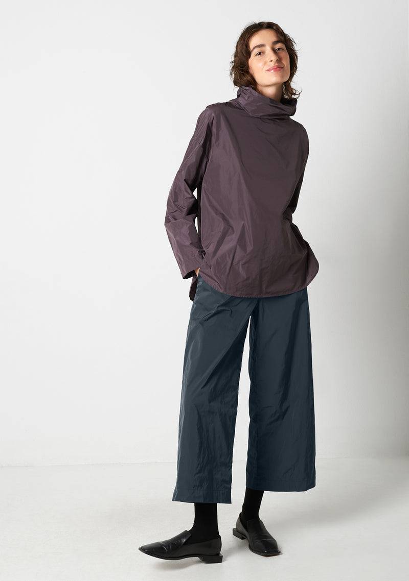 Katharina Hovman Shirt kurz darkmauve Lagerräumung