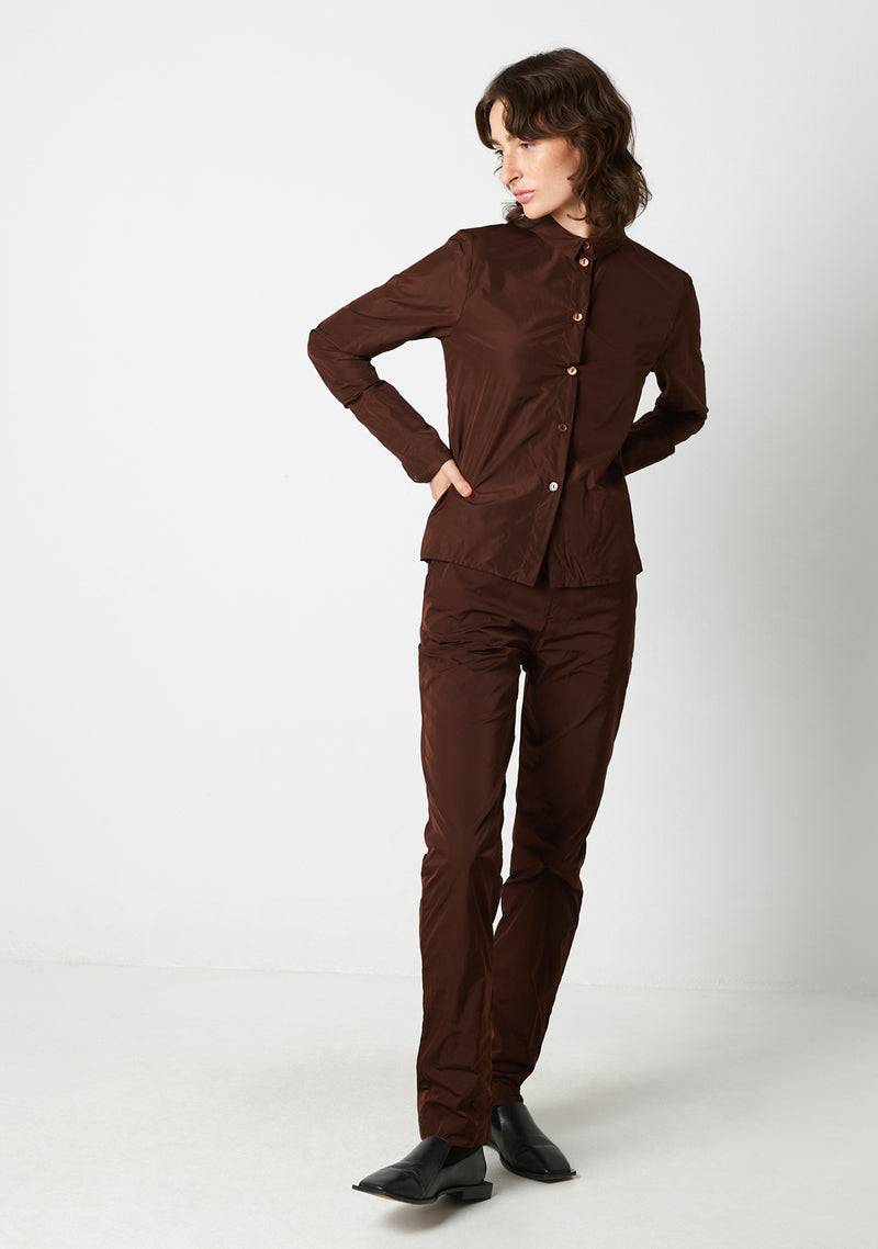 Katharina Hovman Kleine Bluse cacao Heißer Verkauf