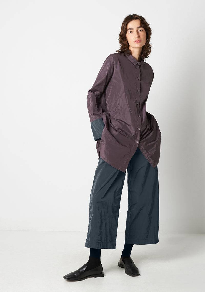 Katharina Hovman Oversizebluse mauve/antra Neueste Mode