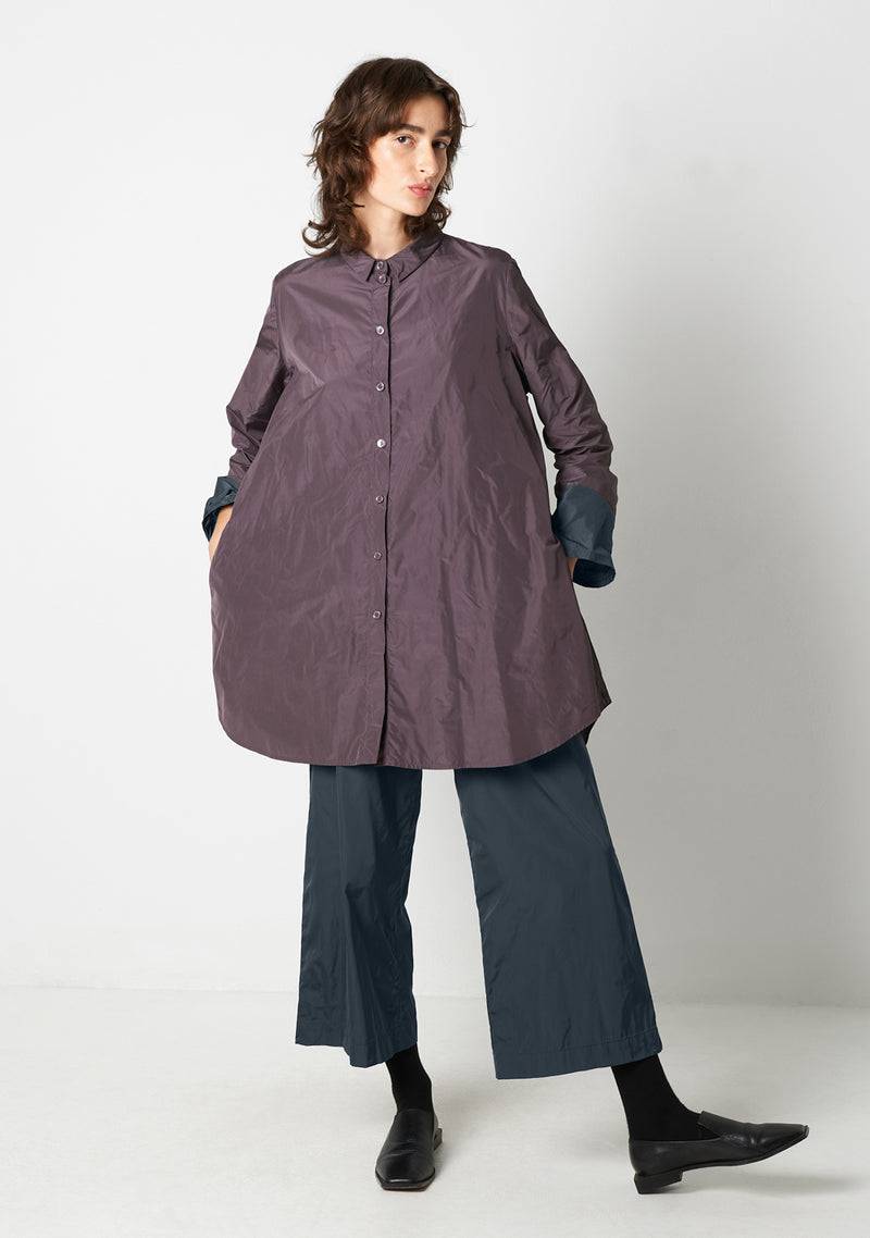 Katharina Hovman Oversizebluse mauve/antra Neueste Mode