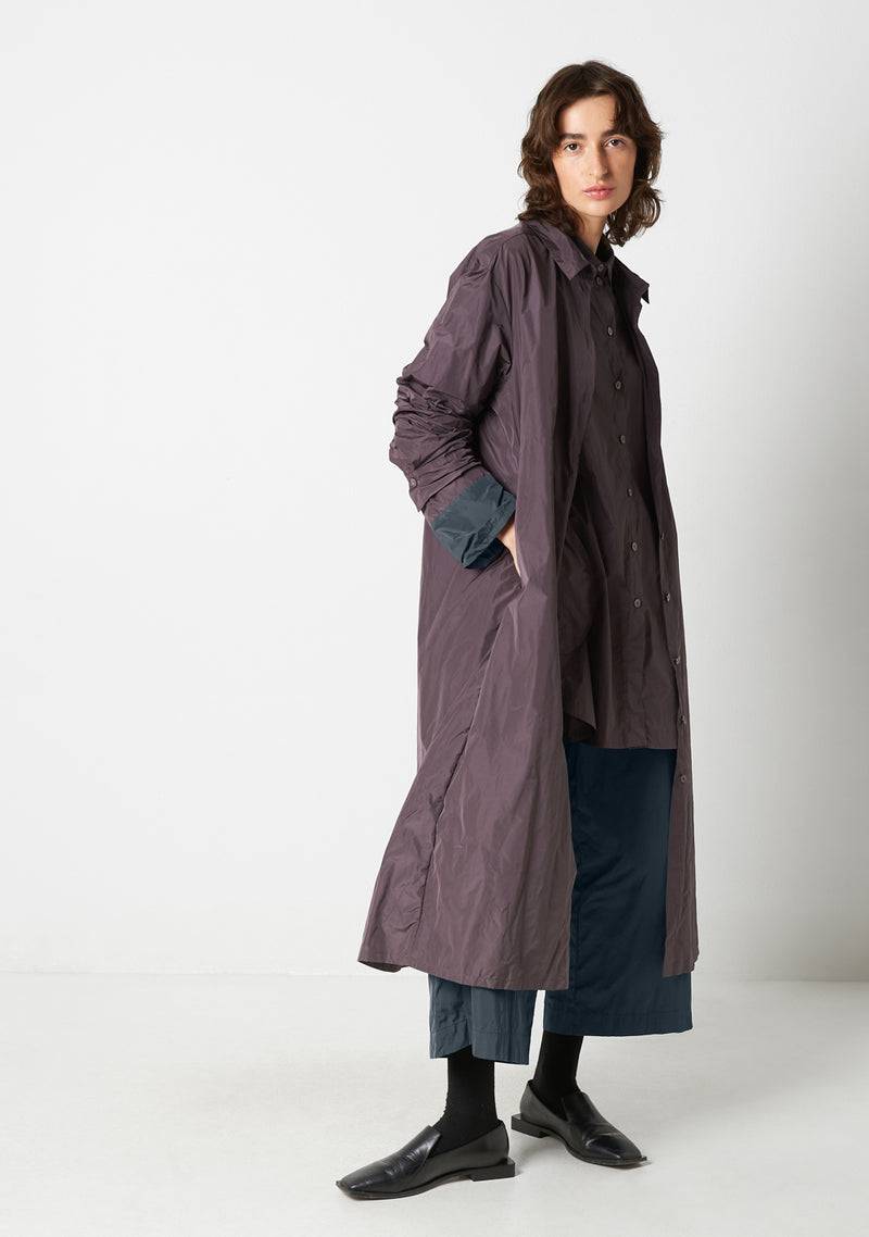Katharina Hovman Oversizebluse mauve/antra Neueste Mode