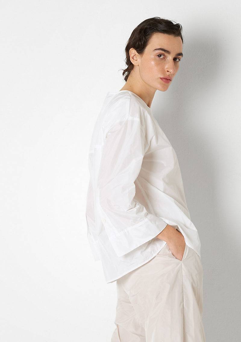 Katharina Hovman Big Blouse Short white Super Sparpreis