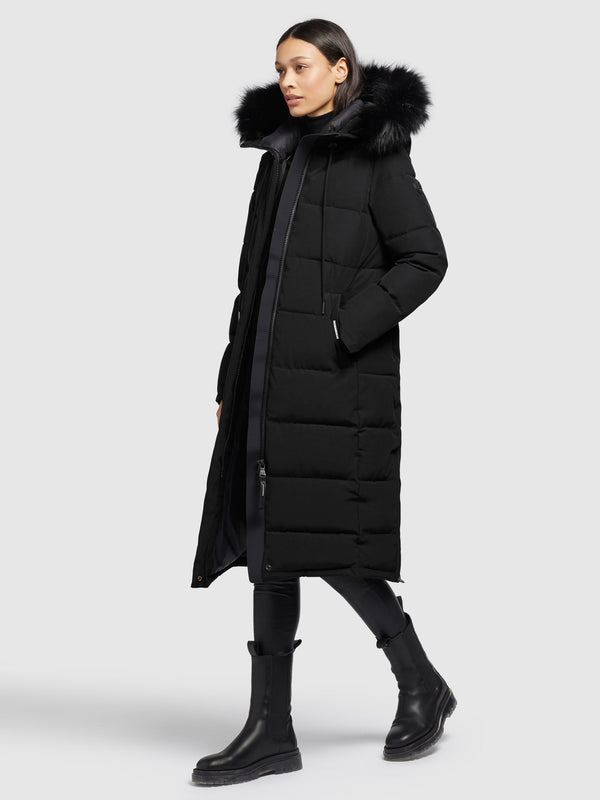 Khujo Mantel DEGI (WITH FUR) Nur für heute