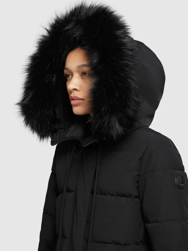 Khujo Mantel DEGI (WITH FUR) Nur für heute