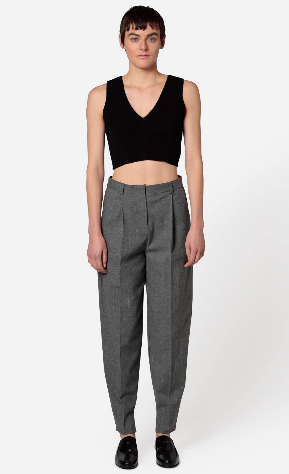Kiefermann Sovia Cropped Stricktop aus Viskosematerial Online Shopping