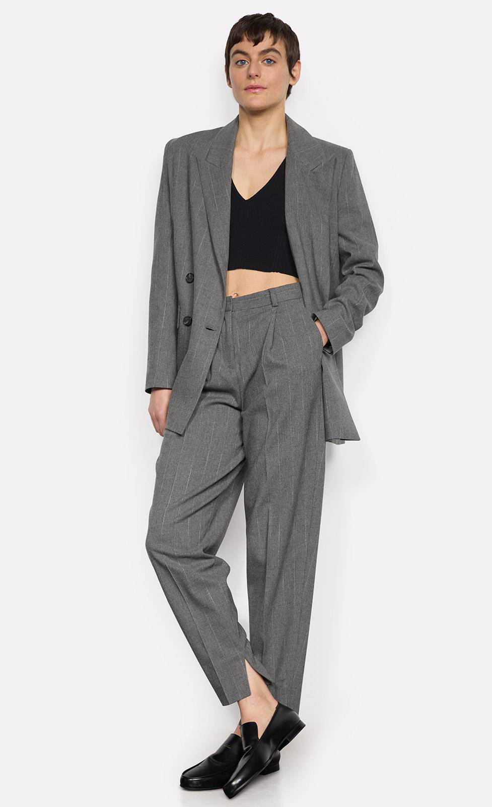 Kiefermann Sovia Cropped Stricktop aus Viskosematerial Online Shopping