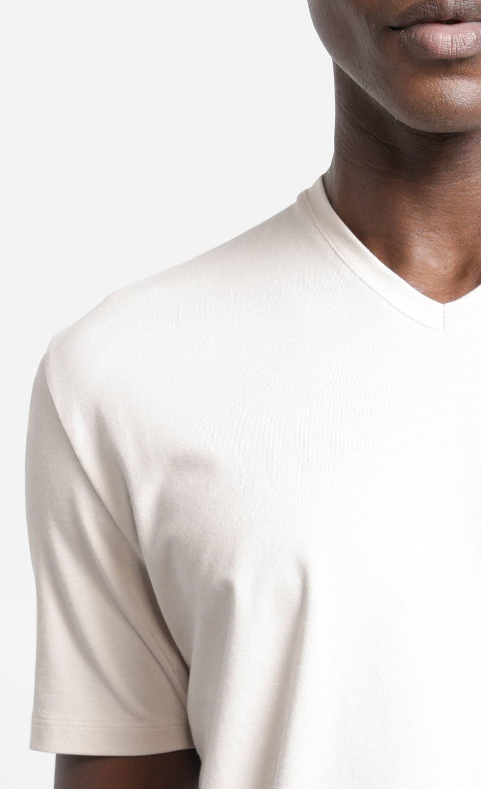 Kiefermann Hapes V-Ausschnitt T-Shirt aus Baumwolle-Modal Muttertagsangebot