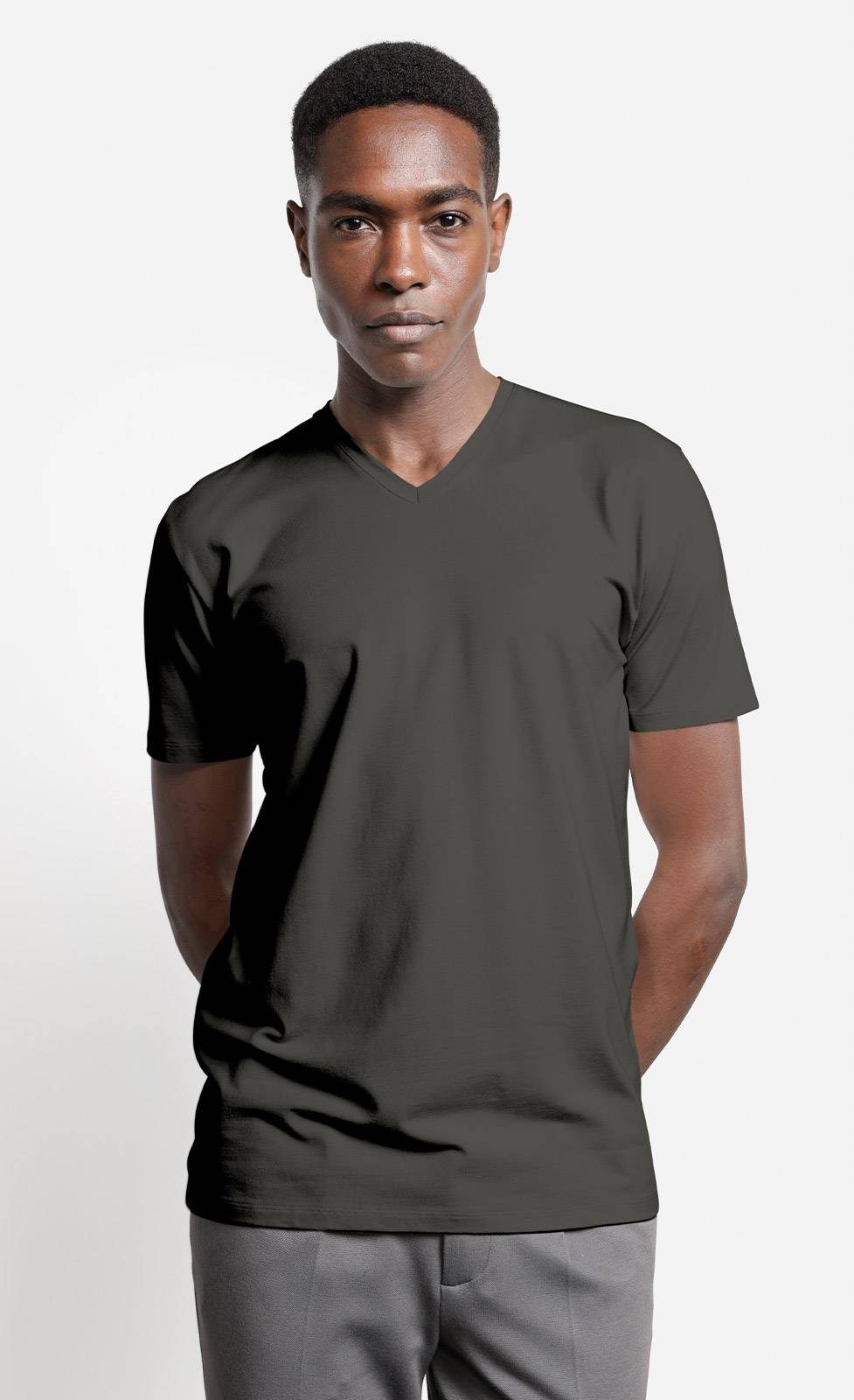 Kiefermann Hapes V-Ausschnitt T-Shirt aus Baumwolle-Modal Muttertagsangebot