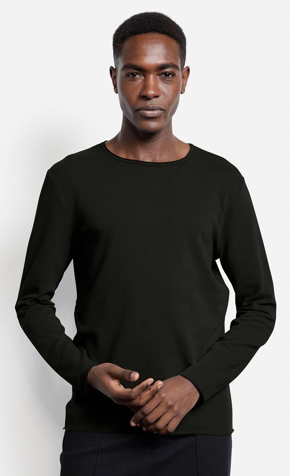 Kiefermann Frankon Langarmshirt aus Bio-Baumwollsweat Neueste Mode