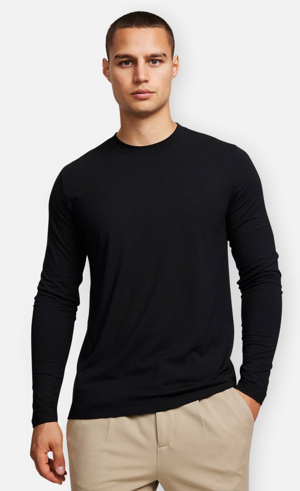 Kiefermann Alberts Rundhals Langarmshirt Zeitlich begrenztes Angebot