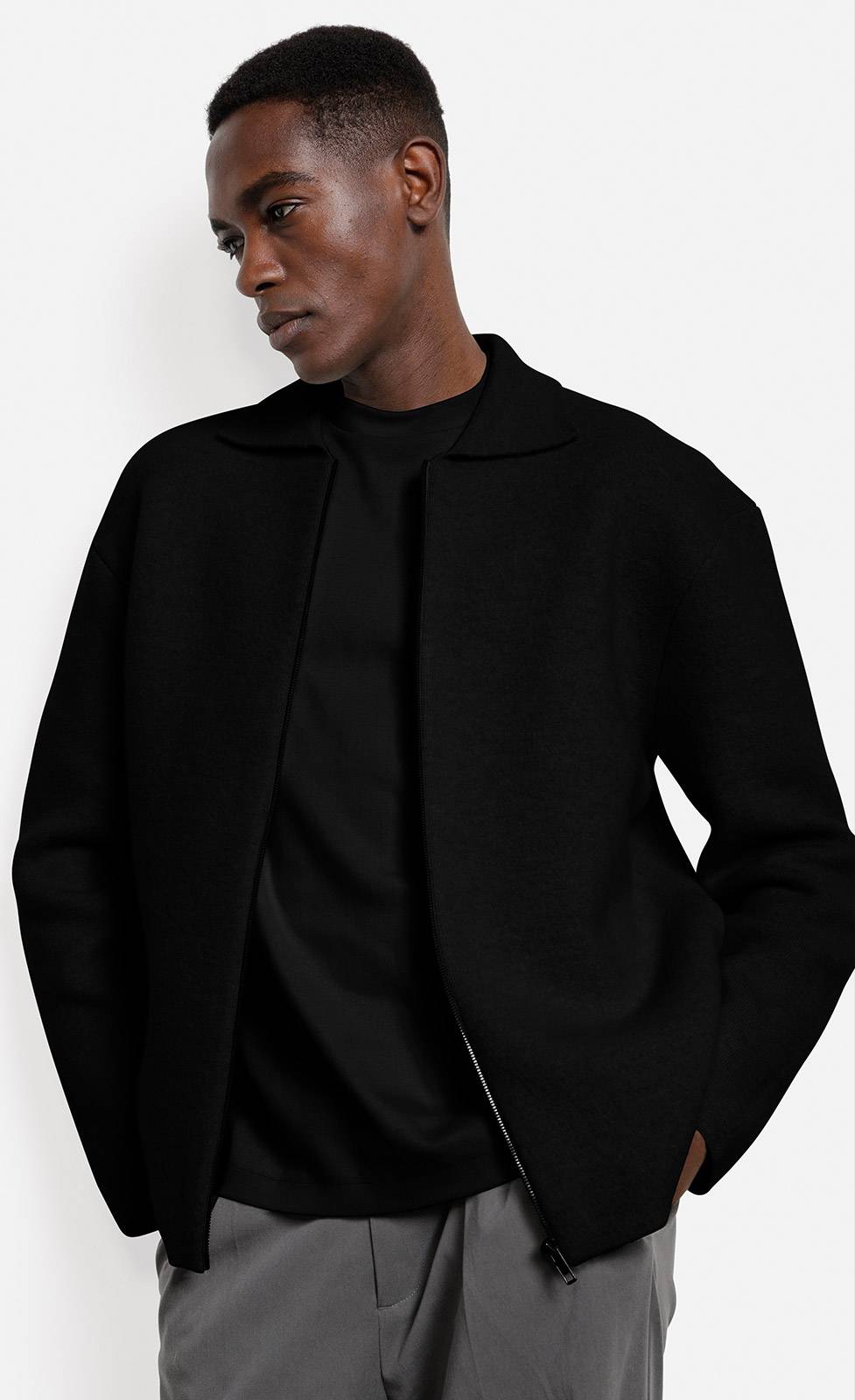 Kiefermann Jakobon Strickjacke mit Reißverschluss Tägliche Deals