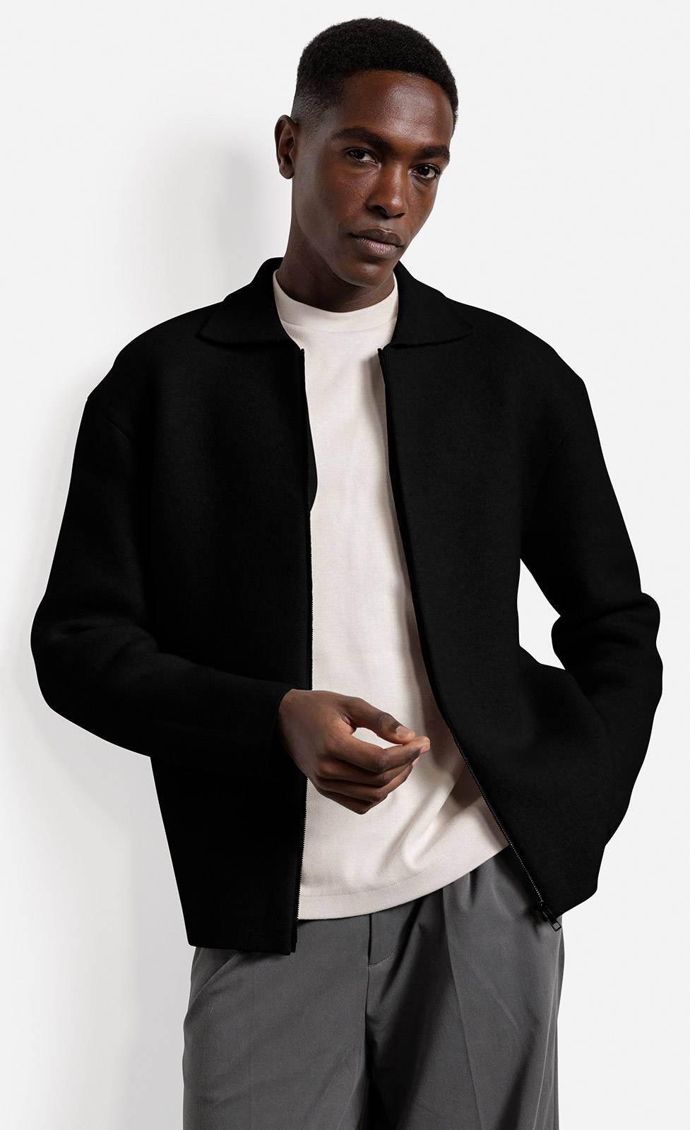 Kiefermann Jakobon Strickjacke mit Reißverschluss Tägliche Deals