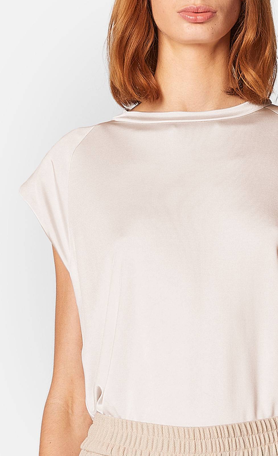 Kiefermann Giselle T-Shirt mit Schulterpolster aus Viskose Bis zu 65% Rabatt