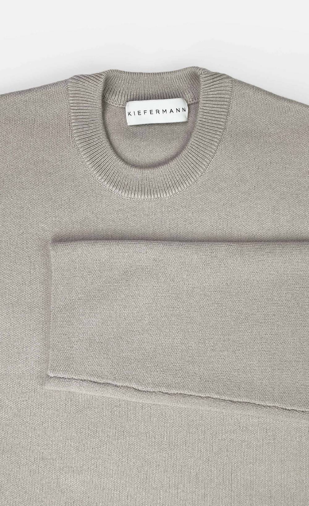 Kiefermann Hannso Pullover aus kompaktem Strick Riesige Rabatte