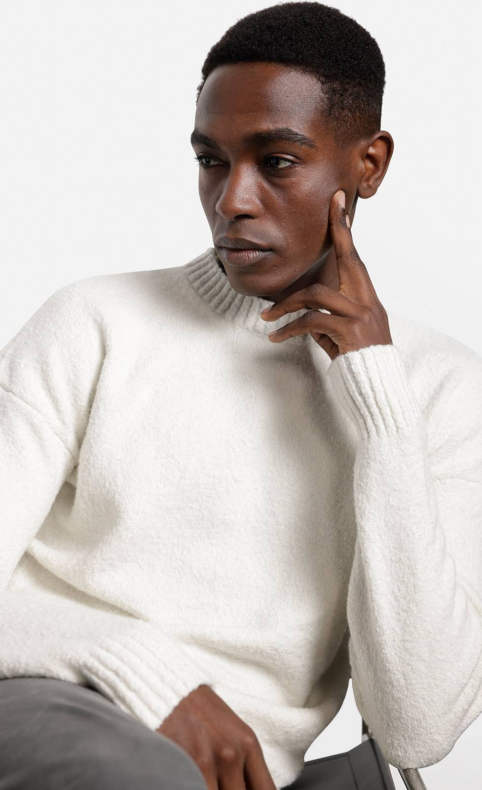 Kiefermann Janniso Pullover aus Bouclégarn 50% Rabatt mit kostenlosem Versand