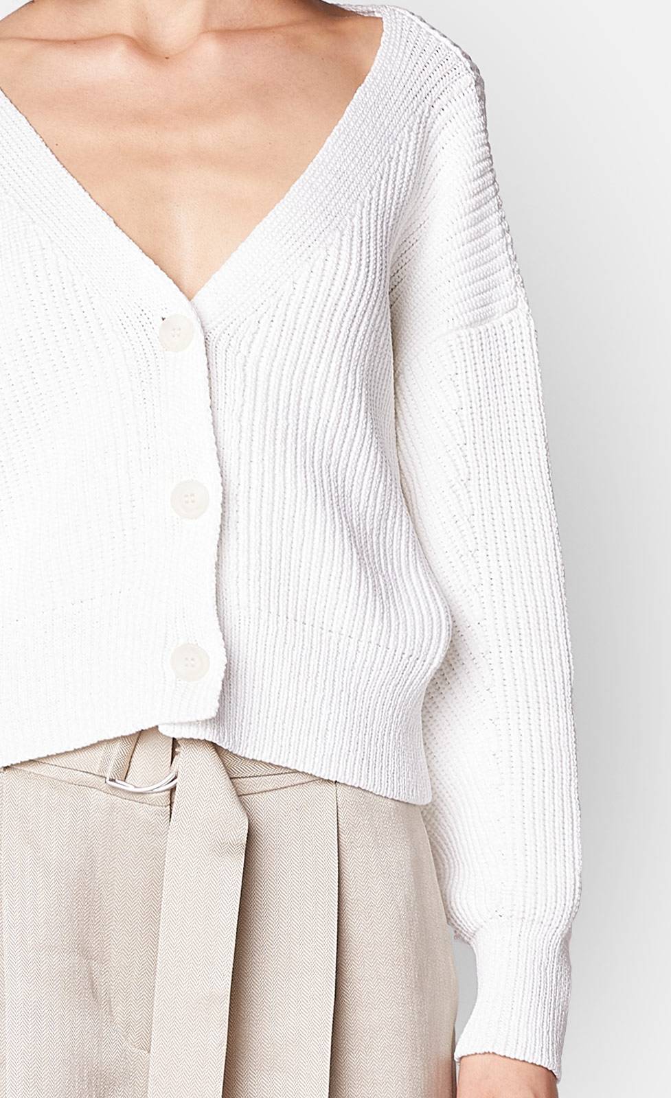 Kiefermann Giovanna Grobe Strickjacke aus Baumwolle Angebote