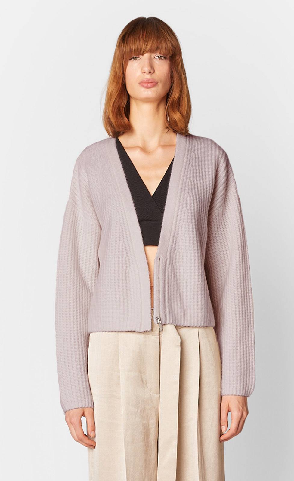 Kiefermann Mette Kaschmirstrickjacke mit Reißverschluss Hotsell