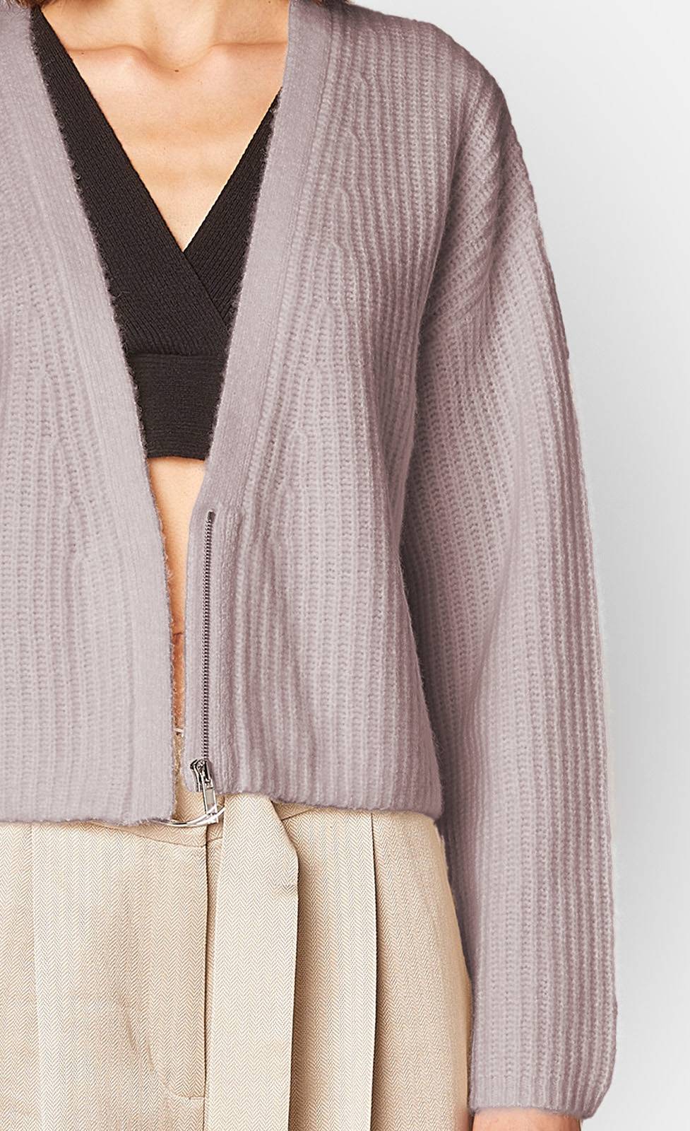 Kiefermann Mette Kaschmirstrickjacke mit Reißverschluss Hotsell
