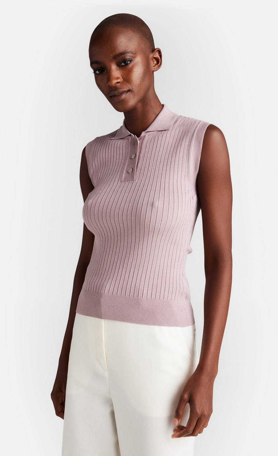 Kiefermann Melody Rippstrickpolo mit Knopfleiste Meist gekauft