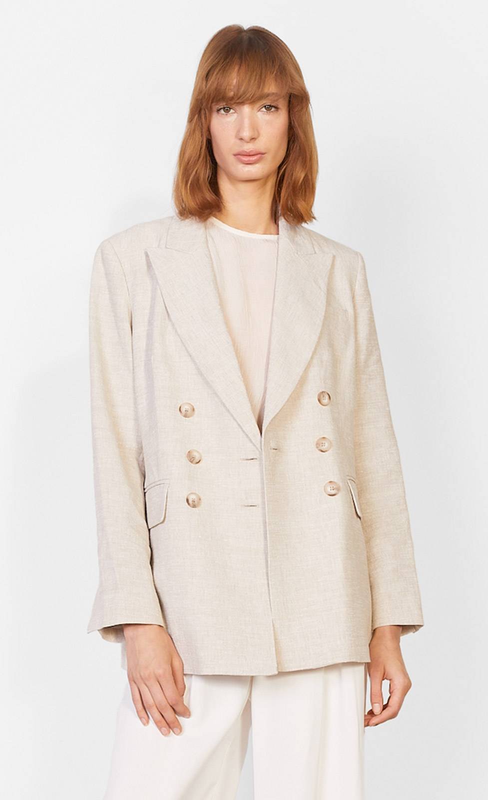 Kiefermann Martina Blazer aus Leinenmaterial Fabrik Onlineshop