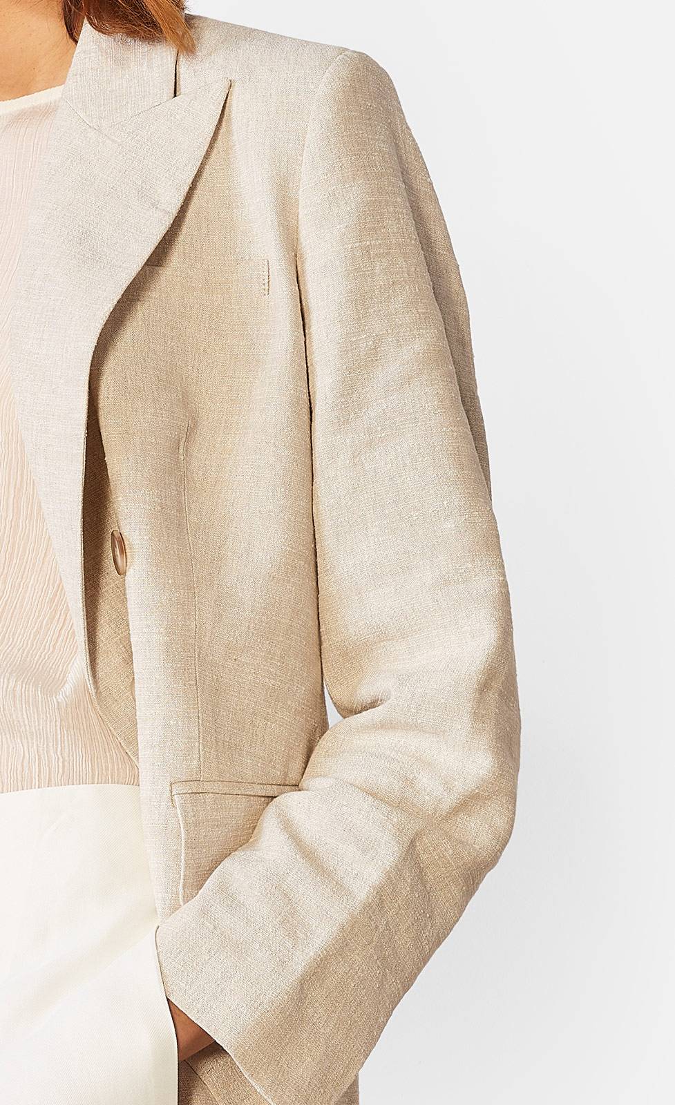 Kiefermann Martina Blazer aus Leinenmaterial Fabrik Onlineshop