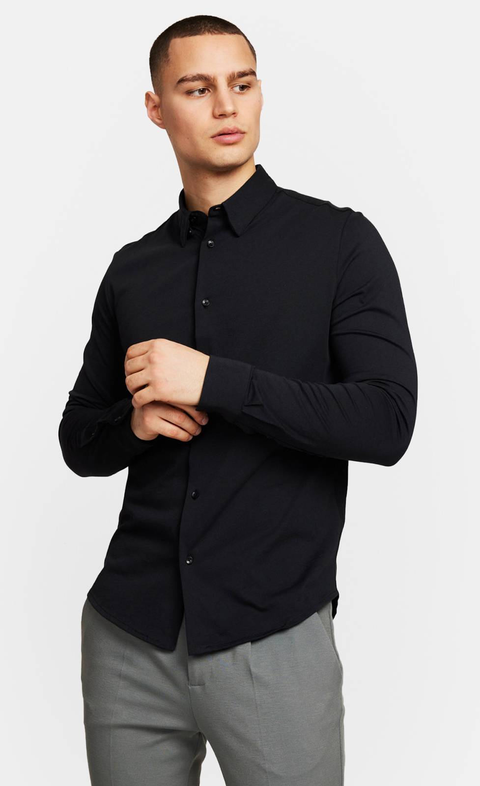 Kiefermann Louis Hemd aus Baumwolljersey Black Friday