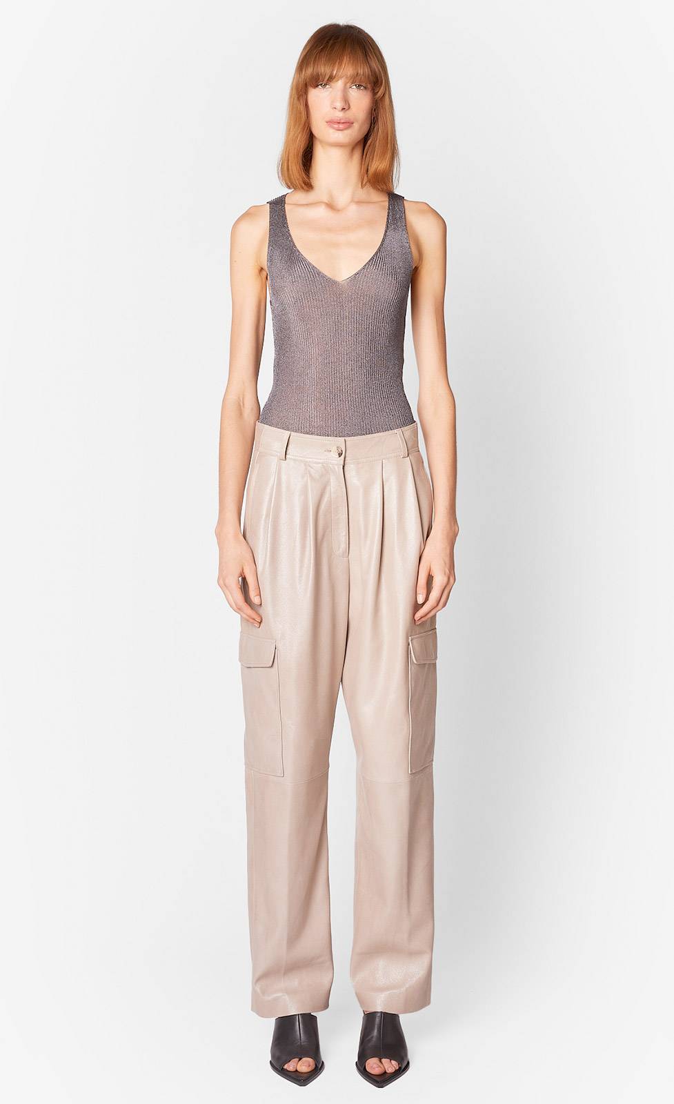 Kiefermann Amaya Nappalederhose mit glänzendem Finish Exklusive Angebote