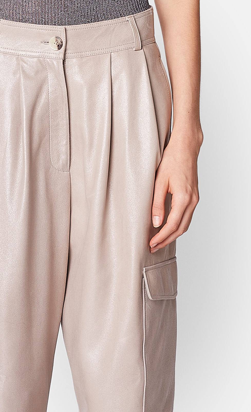 Kiefermann Amaya Nappalederhose mit glänzendem Finish Exklusive Angebote