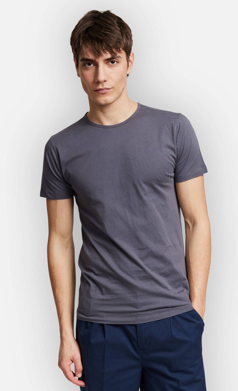 Kiefermann Lio Baumwoll-T-Shirt mit Rundhals Räumungsverkauf