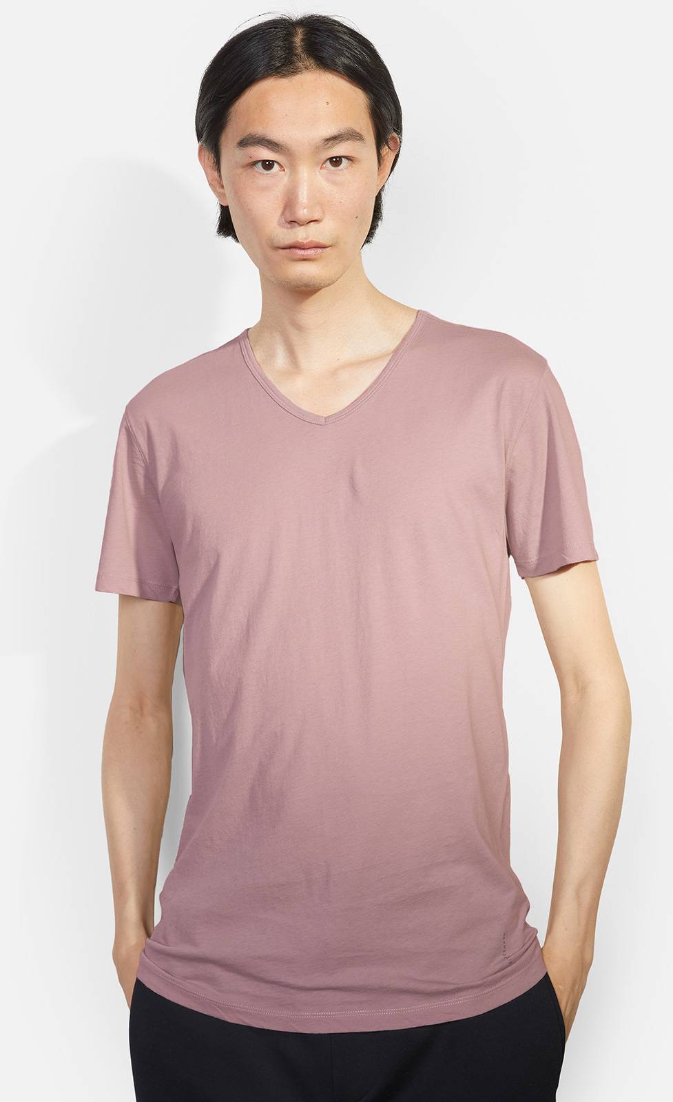 Kiefermann Darius Baumwoll-T-Shirt mit V-Ausschnitt Kauf eins, bekomm eins gratis