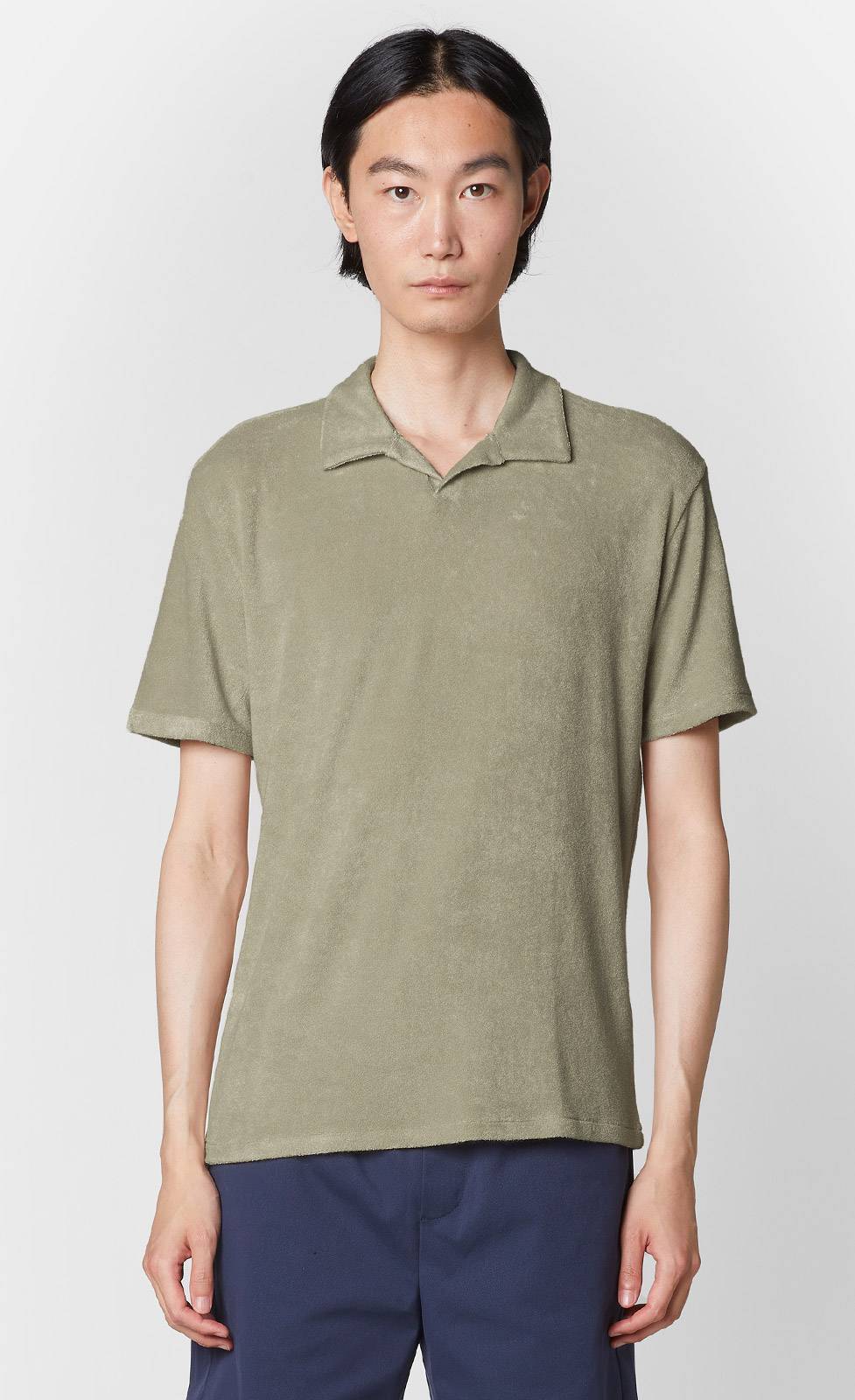 Kiefermann Jonathan Frottee-Poloshirt Super Sparpreis