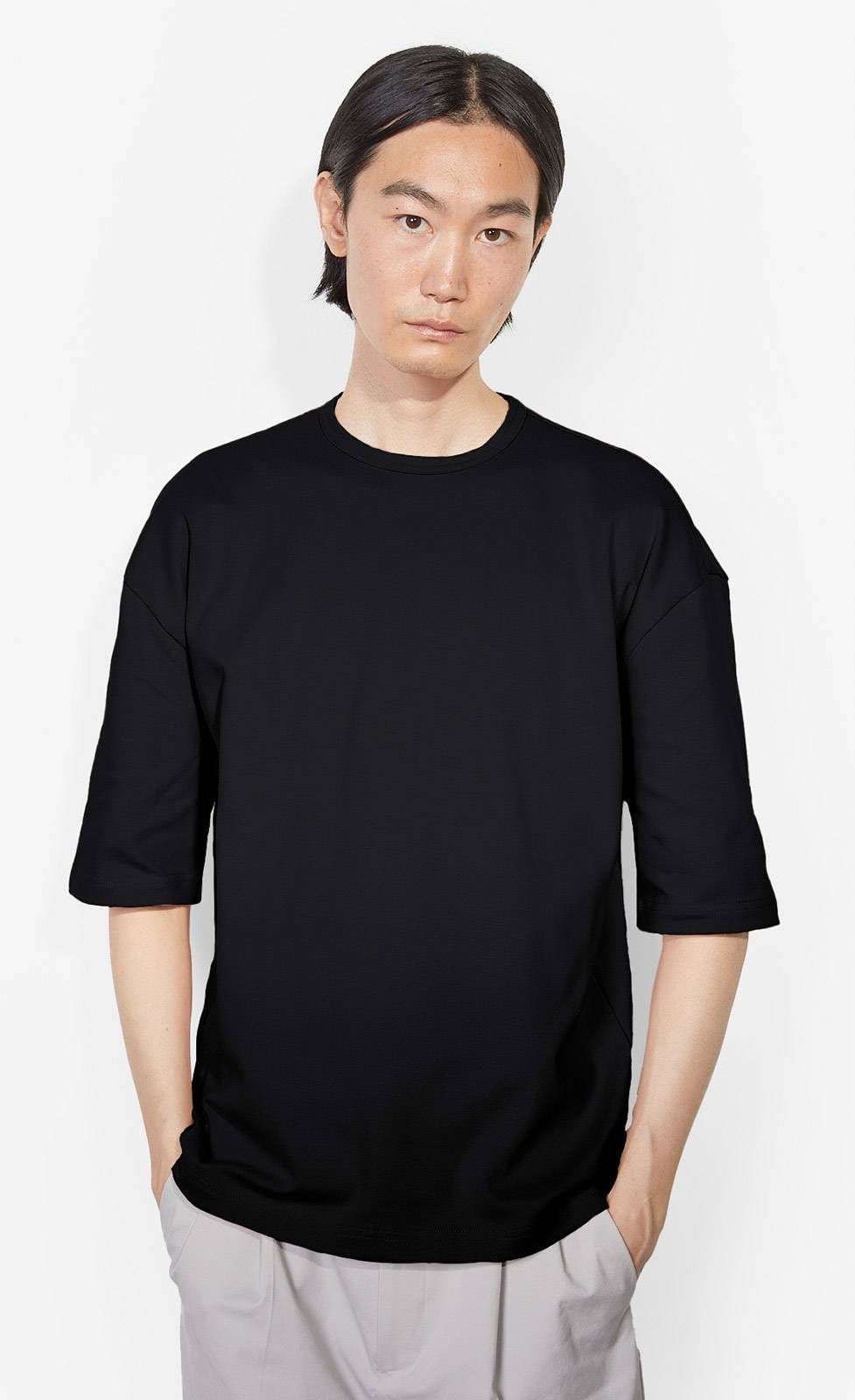 Kiefermann Eros Rundhals T-Shirt aus Baumwolle Kostenlose Rückgabe