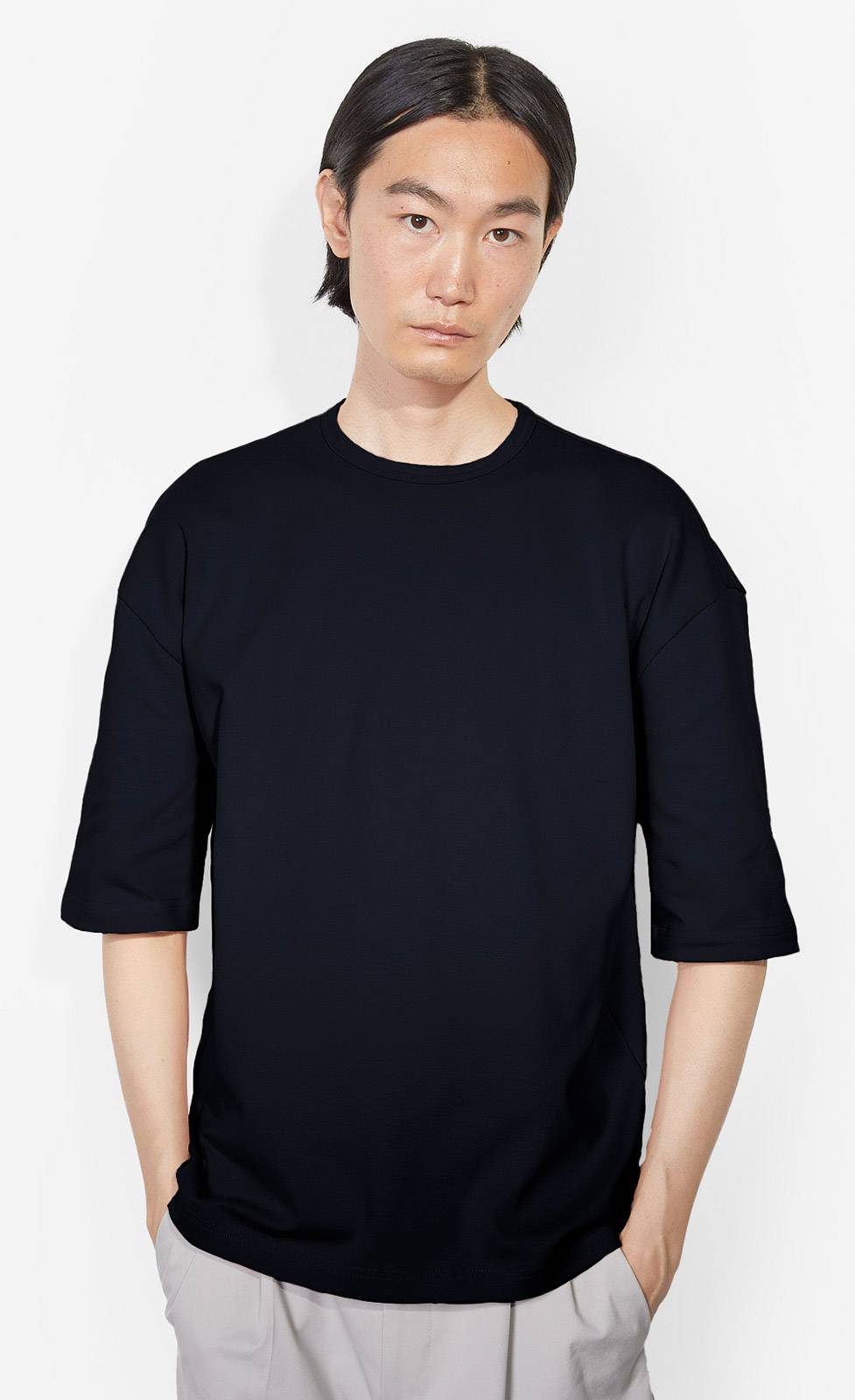Kiefermann Eros Rundhals T-Shirt aus Baumwolle Kostenlose Rückgabe