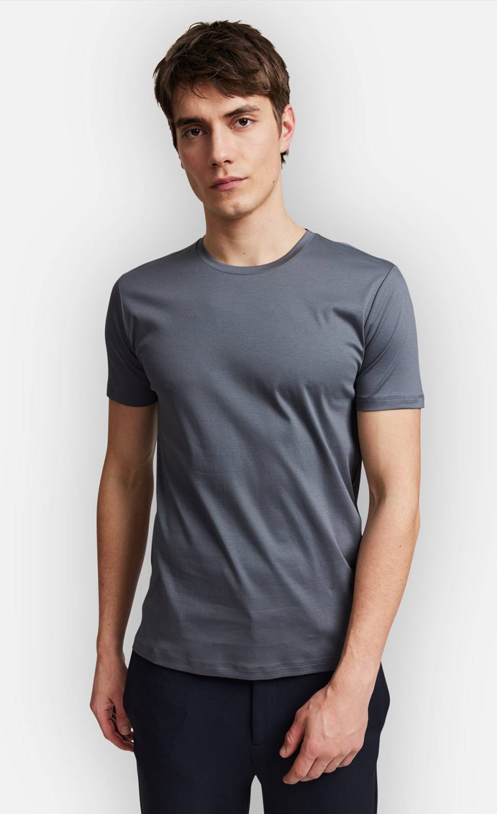 Kiefermann Igor T-Shirt aus merzerisierter Baumwolle Letzter Tag