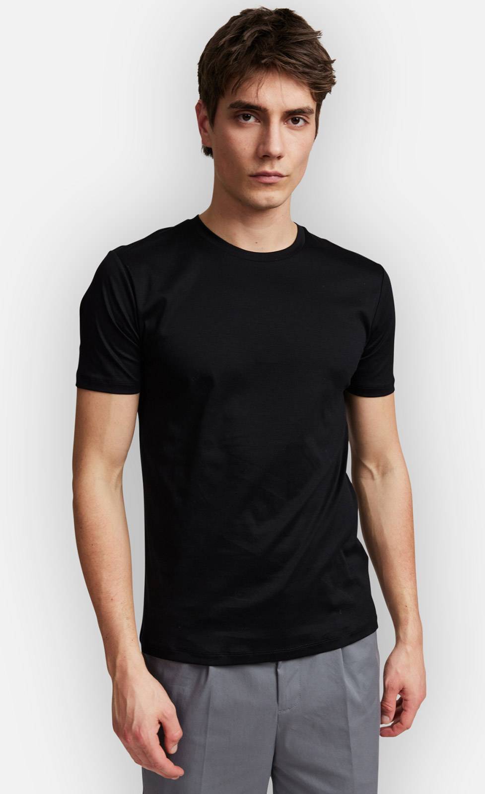 Kiefermann Igor T-Shirt aus merzerisierter Baumwolle Letzter Tag