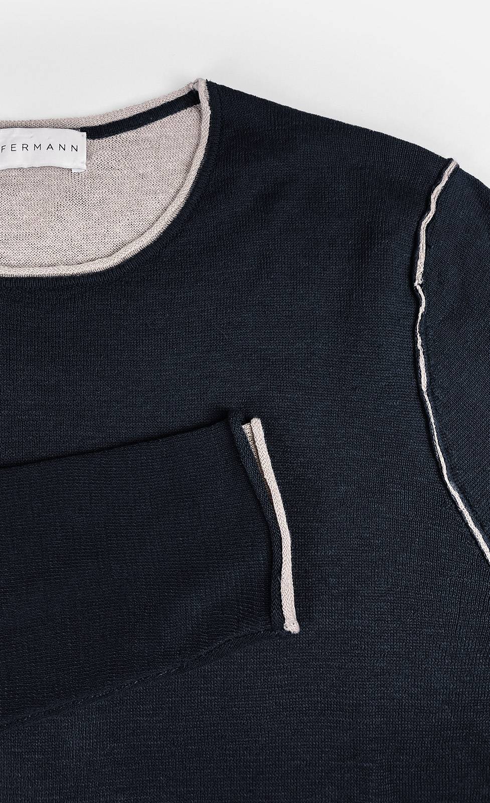 Kiefermann Caius Leinen Strickpullover Fabrikladen